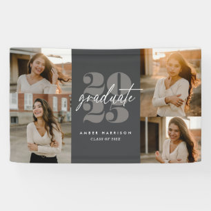 Modern minimalistisch stijgend Afstudeerder Hout Spandoek