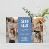 Modern minimalistisch stijgend Afstudeerder | Roya Kaart (Staand voorkant)