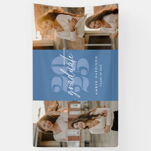 Modern minimalistisch stijgend Afstudeerder | Roya Spandoek (Verticaal)