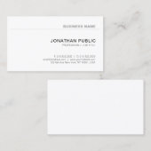 Modern minimalistisch stijlvol design bedrijf rend visitekaartje (Voorkant / Achterkant)