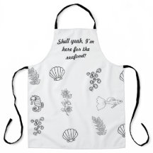 Modern minimalistisch strand Schort