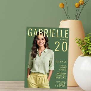 Modern minimalistisch tijdschrift geïnspireerd op  kaart