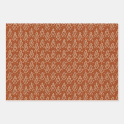 Modern minimalistisch vakantiepatroon inpakpapier vel (Voorkant)