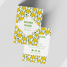 Modern minimalistisch verticaal bloemenpatroon