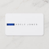 Modern minimalistisch Visitekaartje (Voorkant)