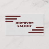 Modern minimalistisch Visitekaartje (Voorkant)