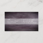 Modern minimalistisch Visitekaartje (Achterkant)