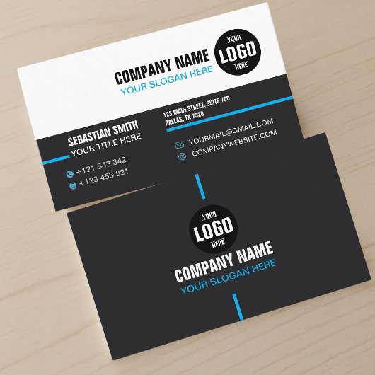 Modern minimalistisch Visitekaartje | Elegant & Pr