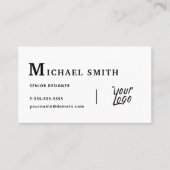 Modern minimalistisch Visitekaartje ontwerp (Voorkant)