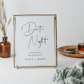 Modern Minimalistisch Vrijgezellenfeest Datum Jar  Poster