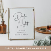 Modern Minimalistisch Vrijgezellenfeest Datum Jar Poster