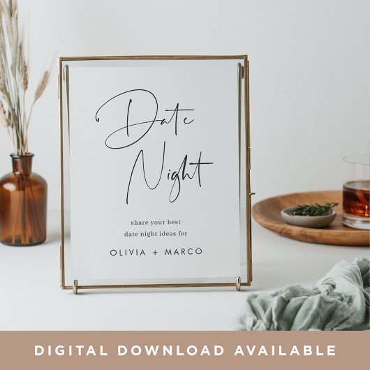 Modern Minimalistisch Vrijgezellenfeest Datum Jar  Poster