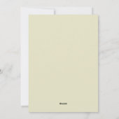 Modern minimalistisch vrolijk kerstscript eenvoudi feestdagenkaart (Achterkant)