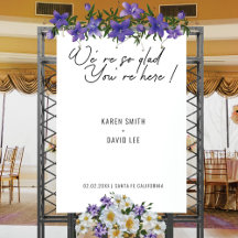 Modern minimalistisch welkomstbord voor eenvoudige