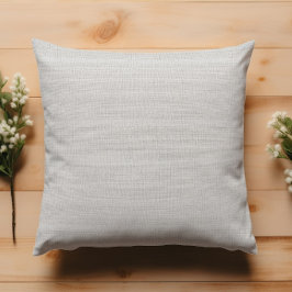 Modern Minimalistisch Wit Jute Kussen