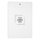Modern Minimalistisch Zakelijk Logo Klembord Ontwe (Achterkant)
