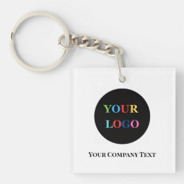 Modern Minimalistisch Zakelijk Logo Sleutelhanger