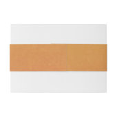 Modern Minimalistisch Zonsondergang Herfst Monogra Uitnodigingen Wikkel (Achterkant Voorbeeld)