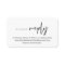 Modern minimalistisch, zwart script, online RSVP E