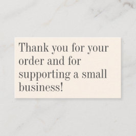 Modern minimalistisch zwart-wit Editable Hartelijk Visitekaartje