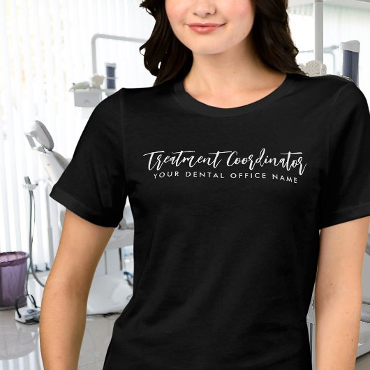 Modern Minimalistische Behandeling Coördinator Tri-Blend Shirt