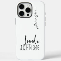 Modern Minimalistische Bijbelvers John 3:16 iPhone