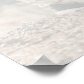 Modern minimalistische foto Bruidsmeisje uitnodigi Poster (Hoek)