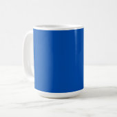 “Modern Minimalistische Grappige Vadergrap Overlev Koffiemok (Voorkant links)