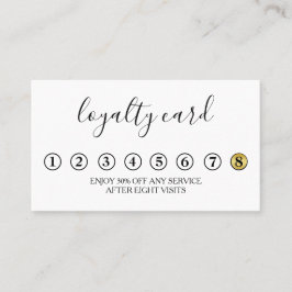 Modern minimalistische logo visitekaartje