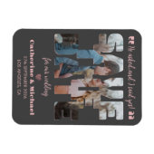 Modern minimalistische stijlvolle foto van typogra magneet (Horizontaal)