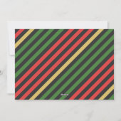 Modern Minimum Happy Kwanzaa Two Photo Holiday Car Feestdagenkaart (Achterkant)