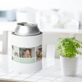 Modern Mint Collage Foto Pap Beste Gift Blikjeskoeler