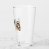 Modern Mint Collage Foto Pap Beste Gift Glas (Links)