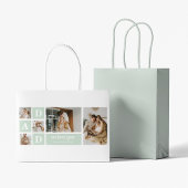 Modern Mint Collage Foto Pap Beste Gift Groot Cadeauzakje