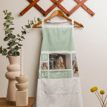 Modern Mint Collage Foto Pap Beste Gift Schort<br><div class="desc">Modern Mint Collage Photo Dad Best Gift is een uniek en gepersonaliseerd geschenk dat perfect is voor elke gelegenheid zoals Vaderdag, verjaardagen of een andere speciale dag die vaders eert. Dit cadeau is ontworpen om de speciale momenten en herinneringen te laten zien die je de hele jaren met je vader...</div>