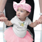 Modern Mint Damask Bloemenmeisje Wedding T-shirts