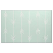 Modern Mint en White Arrow Stof (Fat Quarter)