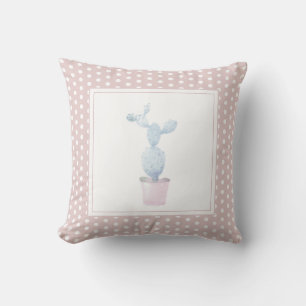 Modern Mint Geboorte Baby voor Kinderen Cactus Roz Kussen
