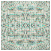 Modern Mint Gold Tie Dye Abstract Stof (Swatch)
