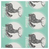 Modern Mint Specialized Deer Stof (Swatch)