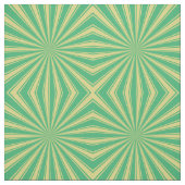 Modern Mint Sun Ray-patroon Stof (Swatch)