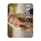 Modern Mix Afstuderen Aankondiging Magnet Magneet (Verticaal)