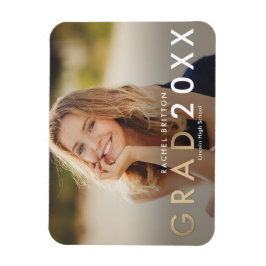 Modern Mix Afstuderen Aankondiging Magnet Magneet