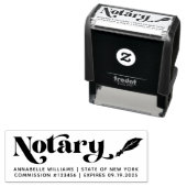 Modern mobiel publiek  zelfinktende stempel (In situ)