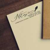 Modern mobiel publiek  zelfinktende stempel