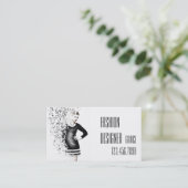 Modern Mode Designer Visitekaartje (Staand voorkant)