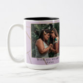 Modern Moederdag Elegant Pastel Kintsugi Quote Koffiemok (Links)