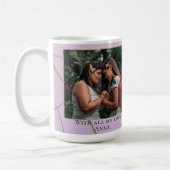 Modern Moederdag Elegant Pastel Kintsugi Quote Koffiemok (Links)