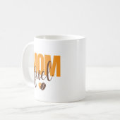 Modern Moederdag mam Fuel Coffee Lover Quote Koffiemok (Voorkant links)
