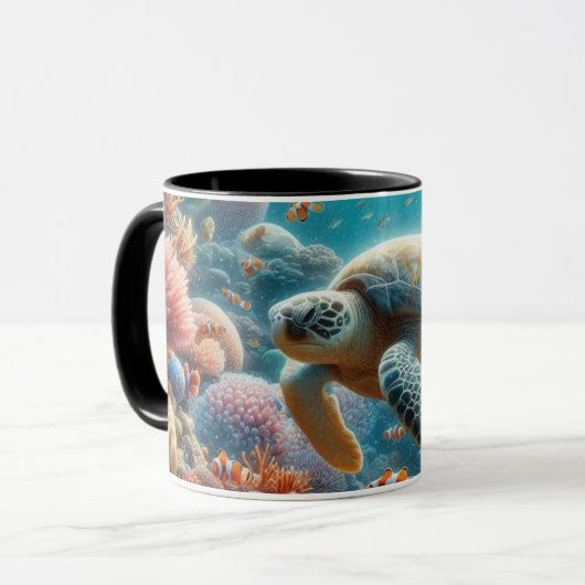 Modern Mok Design en Schattigee Mok en trendy Mok (Voorkant links)